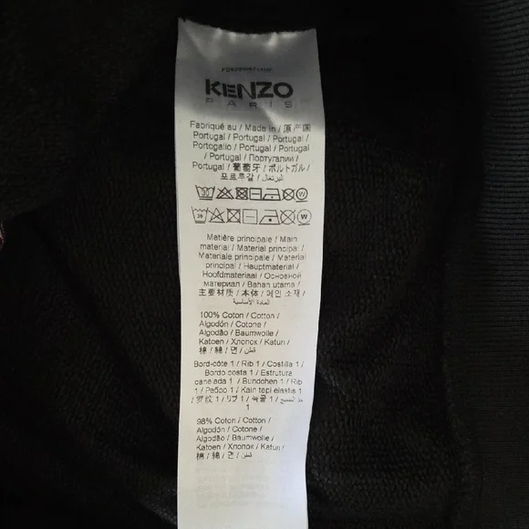 Kenzo Black Tiger Hoodie - Picture 8 of 8